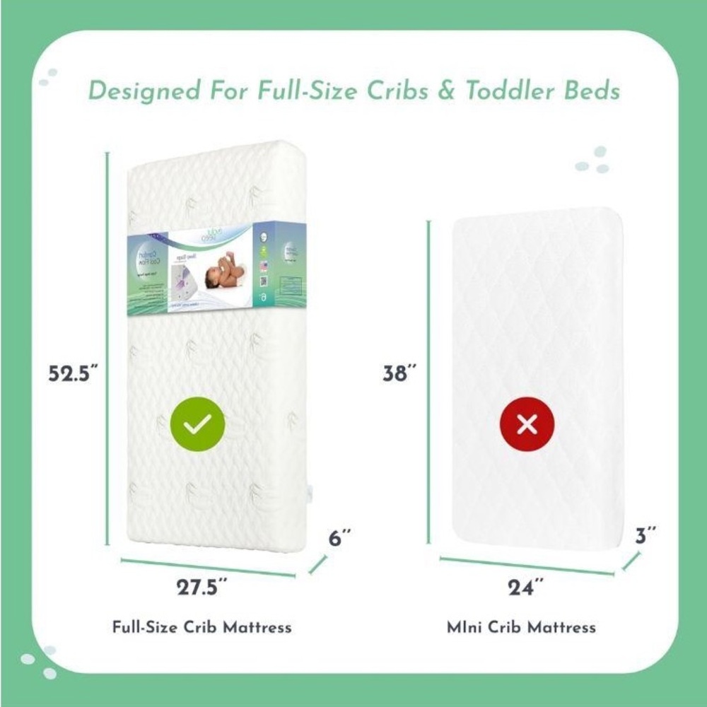 Brand new crib mattress in box